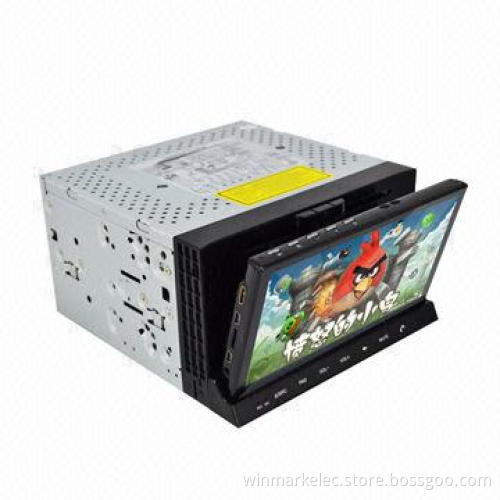 7-inch in-dash android 4.0 car PC with DV camera, 4 to 32GB ROM flash, USB2.0 high speed